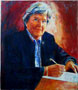 Frau Holhorst .Öl. 70 x 50