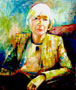 Frau Renate. Öl. 70 x 60