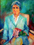 Renate Vorster. Öl. 80 x 60