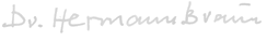 Dr. Hermann Braun